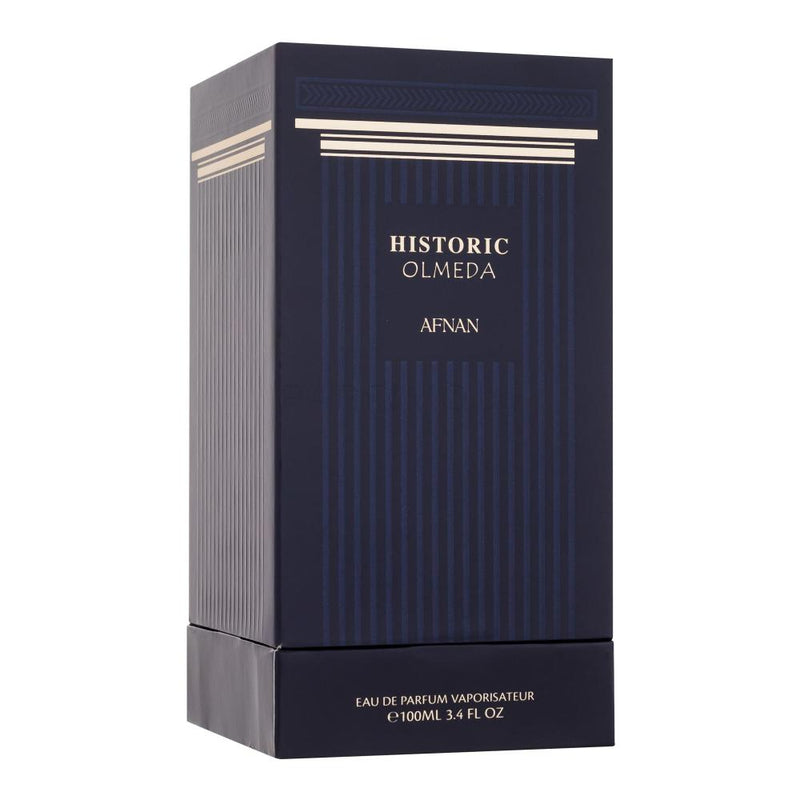 Мъжки парфюм Afnan Historic Olmeda EDP, 100 мл, елегантен флакон с ароматна Eau de Parfum за мъже.