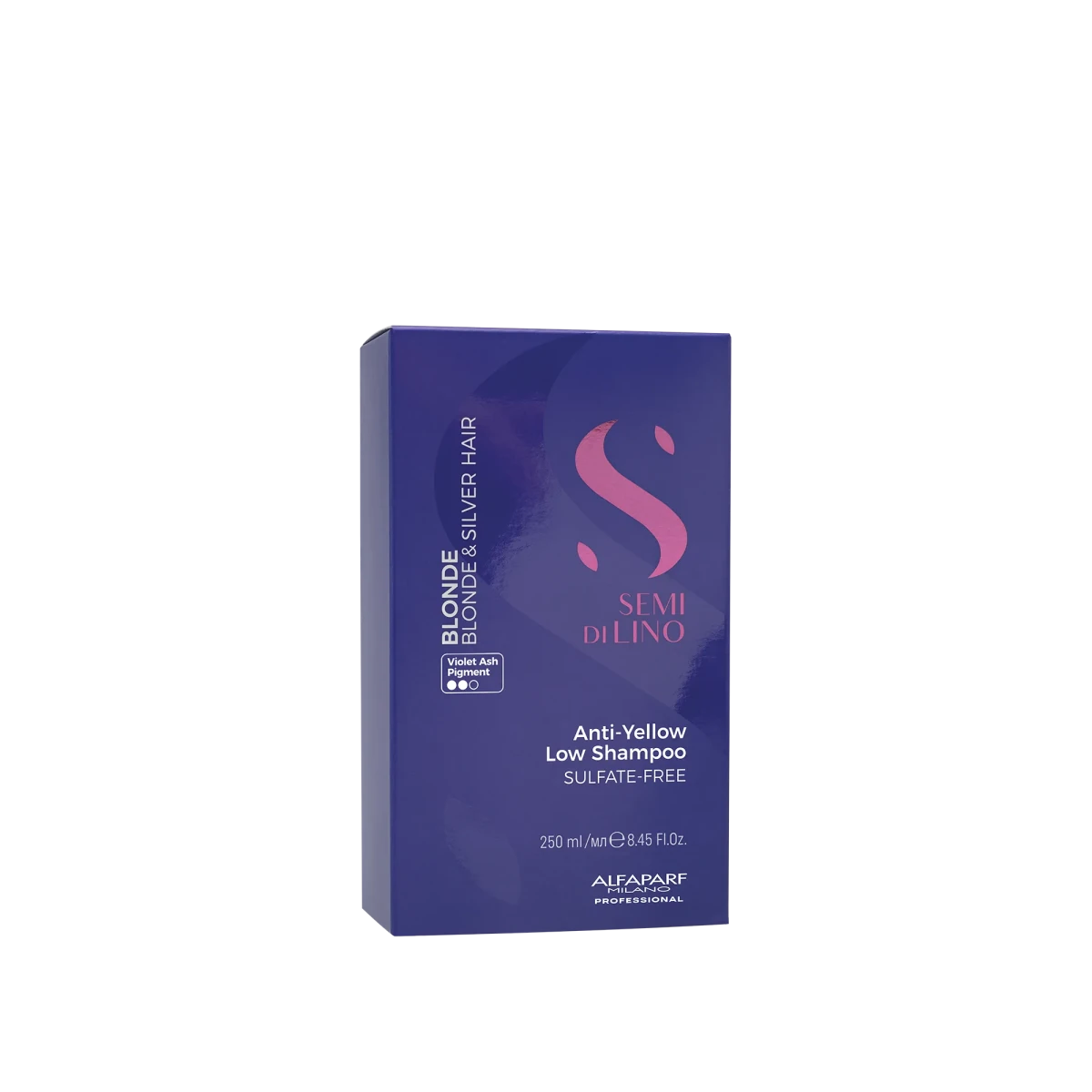 Alfaparf Milano Semi Di Lino Blonde Intense Anti-Yellow Low Shampoo - шампоан за руса коса - Alfaparf Milano - HOF.BG