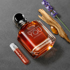 Парфюмна вода за мъже Armani Stronger With You Intensely EDP, 30 мл, елегантен флакон и аромат.