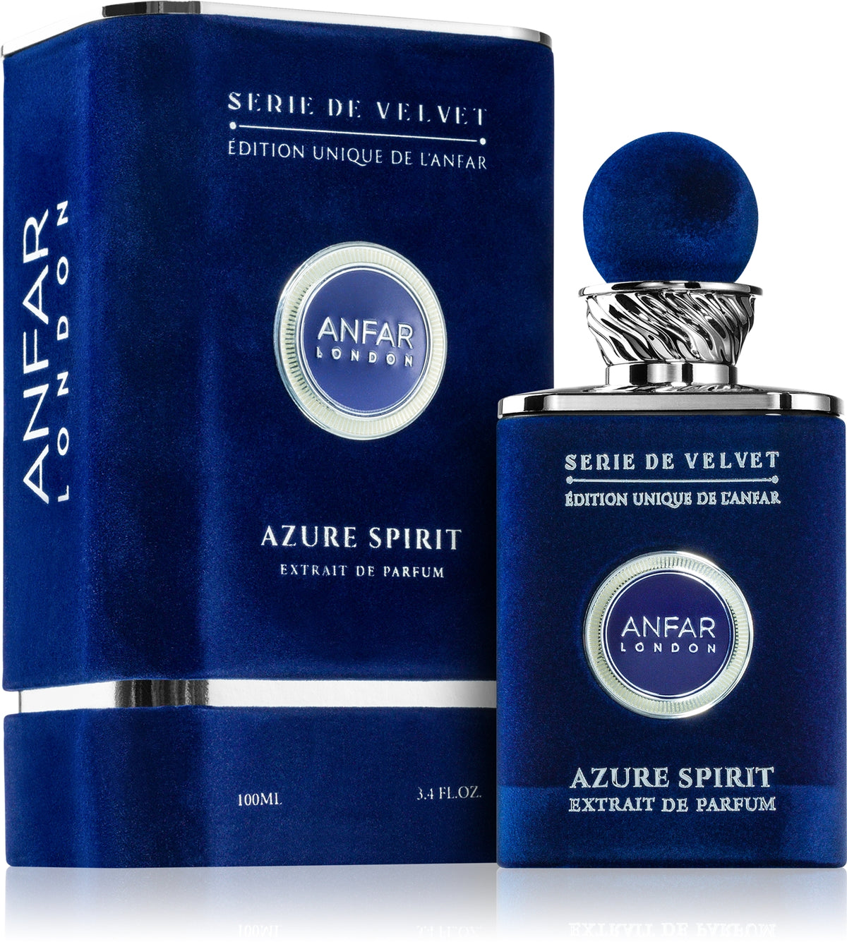 Anfar Azure Spirit – парфюм, мъжки аромат с мента, ябълка и кедър