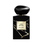 Giorgio Armani Prive Noir Kogane EDP парфюмна вода за унисекс, бутилка с изискана опаковка и златисти акценти.