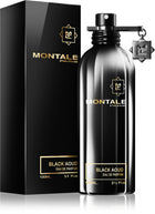Парфюмна вода за мъже Montale Black Aoud EDP, черен флакон с ароматни нотки на дървесина и роза.