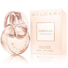 Елегантна парфюмна вода Bvlgari Omnia Crystalline EDP за жени, флакон с прозрачна бутилка и деликатен аромат.