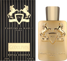 Парфюмна вода за мъже Parfums De Marly Godolphin, EDP аромат с елегантен дизайн и флакон.