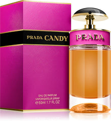 Парафюмна вода Prada Candy EDP за жени, бутилка с розов цвят и елегантен дизайн, подходящ за ежедневна употреба