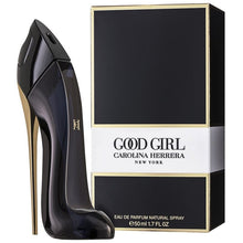 Парфюмна вода Good Girl EDP за жени от Carolina Herrera, елегантна бутилка и ароматната течност вътре