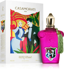 Парфюмна вода Xerjoff Casamorati Gran Ballo EDP за жени, елегантен флакон и ароматна композиция.