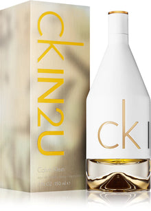 Тоалетна вода за жени Calvin Klein CK IN2U For Her EDT, флакон с модерна дизайн, подходящ за ежедневна употреба