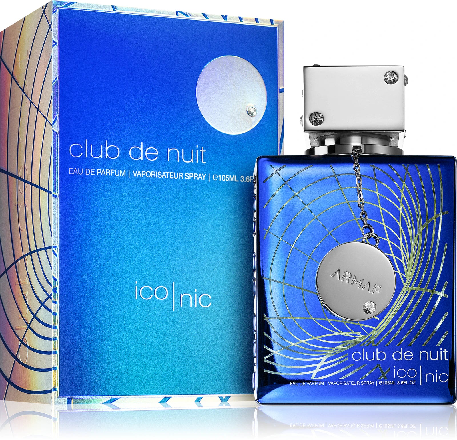 Армаф Club De Nuit Blue Iconic ЕДП мъжки парфюмна вода с изискан аромат и елегантна опаковка