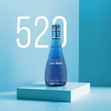 Тоалетна вода за жени Davidoff Cool Water Woman EDT с прозрачна бутилка и свеж аромат на морски нотки