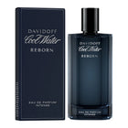 Тоалетна вода за мъже Davidoff Cool Water Reborn Intense EDT, бутилка с синя капачка и елегантен дизайн