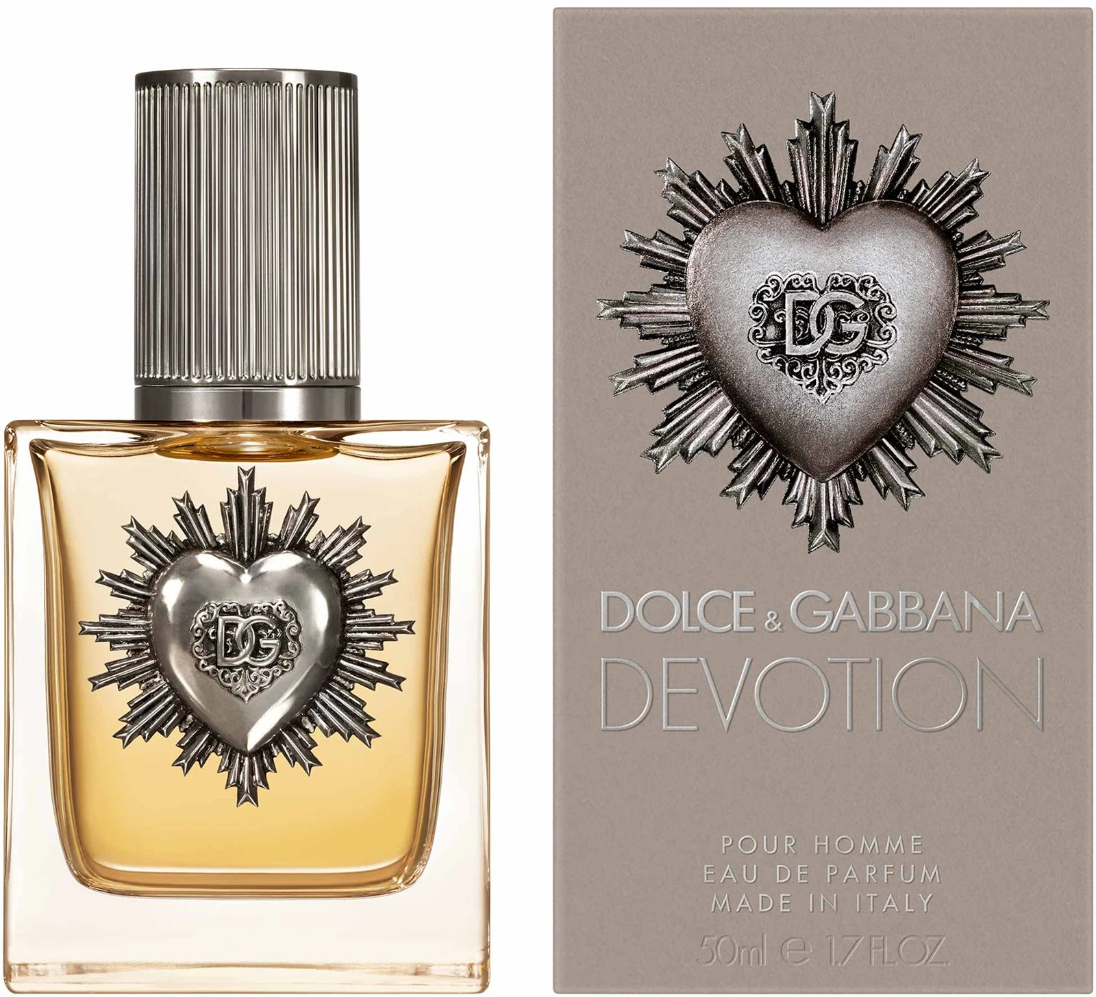 Долче и Габана Devotion Pour Homme EDP парфюмна вода за мъже, флакон с елегантен дизайн и ароматна есенция.