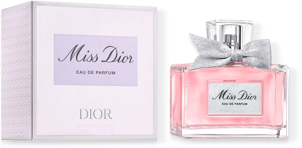 Парфюмна вода Dior Miss Dior EDP за жени, флакон с елегантен дизайн и ароматни цветни нотки.