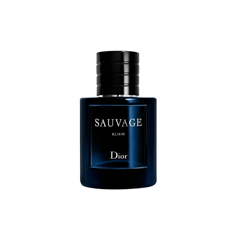 ДИОР Sauvage Elixir EDP парфюмна вода за мъже, ароматна бутилка и дизайн на флакон.