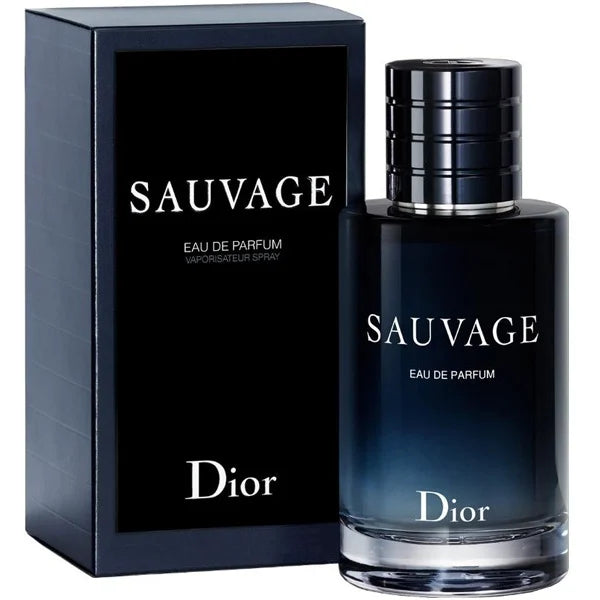 Духов парфюм Dior Sauvage EDP за мъже, 100 мл, изразителен аромат с дървесни и цитрусови нотки.