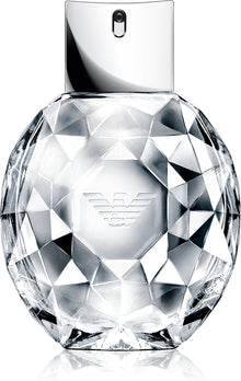 Giorgio Armani Emporio Diamonds EDP парфюмна вода за жени, бутилка с бляскав дизайн и цветен аромат.