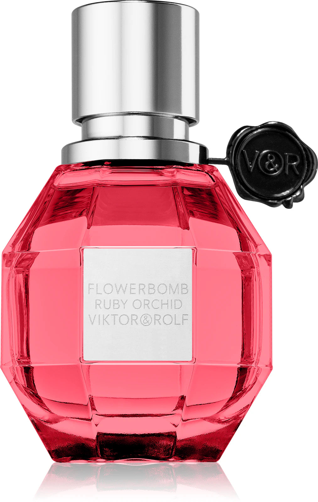 Viktor & Rolf Flowerbomb Ruby Orchid EDP парфюмна вода за жени с цветен дизайн и елегантна бутилка.