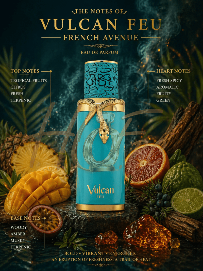 French Avenue Vulcan Feu EDP - EDP Парфюмна вода UNISEX - French Avenue - HOF.BG