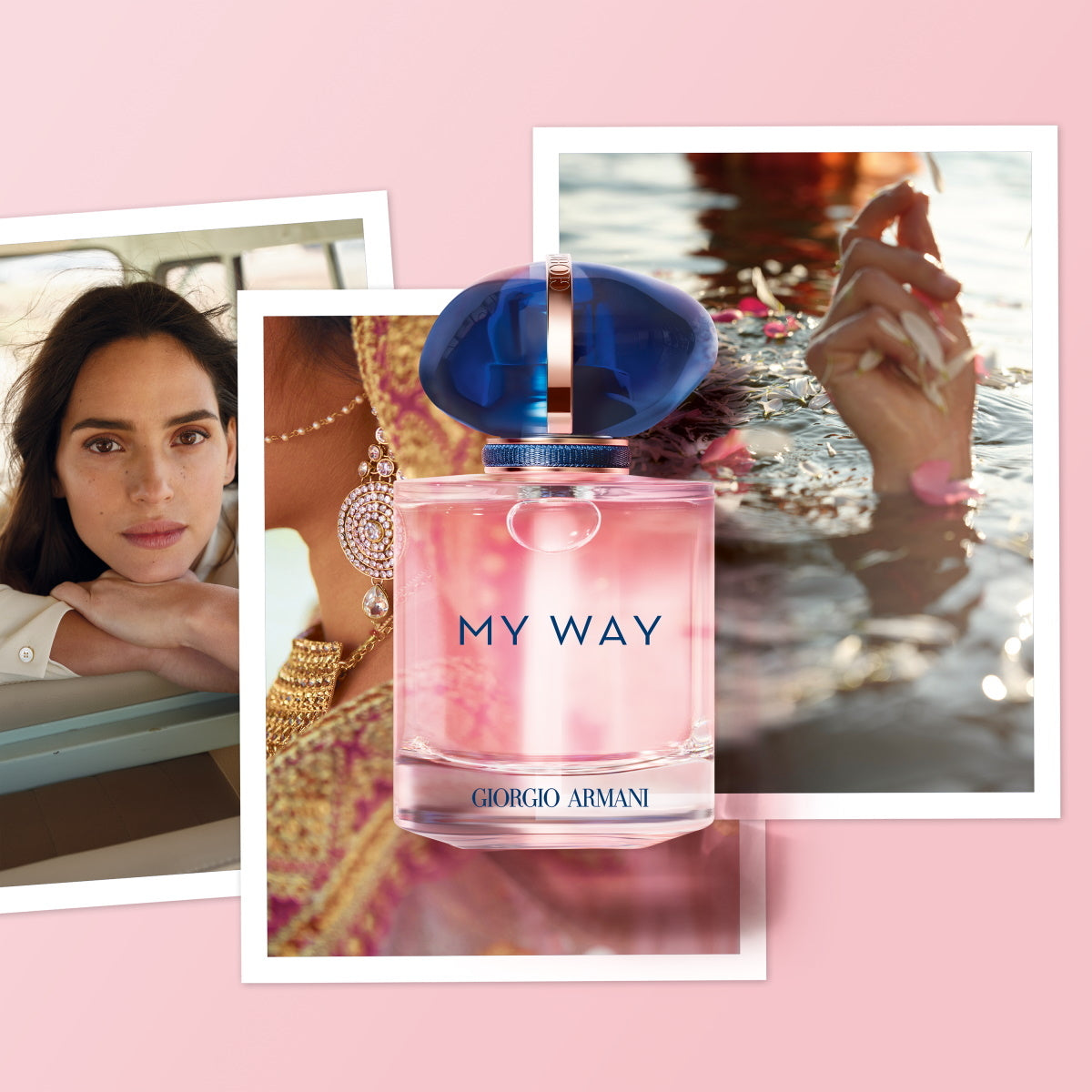 Горна парфюмна вода My Way на Giorgio Armani за жени, елегантна бутилка и флакон, подходящ за ежедневна употреба