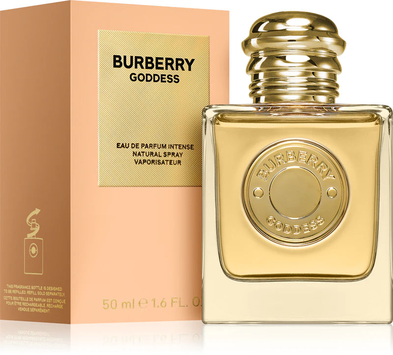 Burberry Goddess Intense EDP парфюмна вода за жени с флорални и дървесни нотки, излъчваща елегантност и стил.