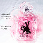Guerlain La Petite Robe Noire EDP парфюмна вода за жени, изобразена бутилка с елегантен дизайн и черна капачка
