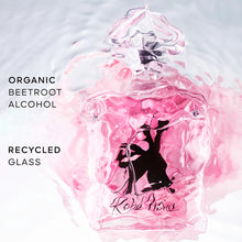 Guerlain La Petite Robe Noire EDP парфюмна вода за жени, изобразена бутилка с елегантен дизайн и черна капачка