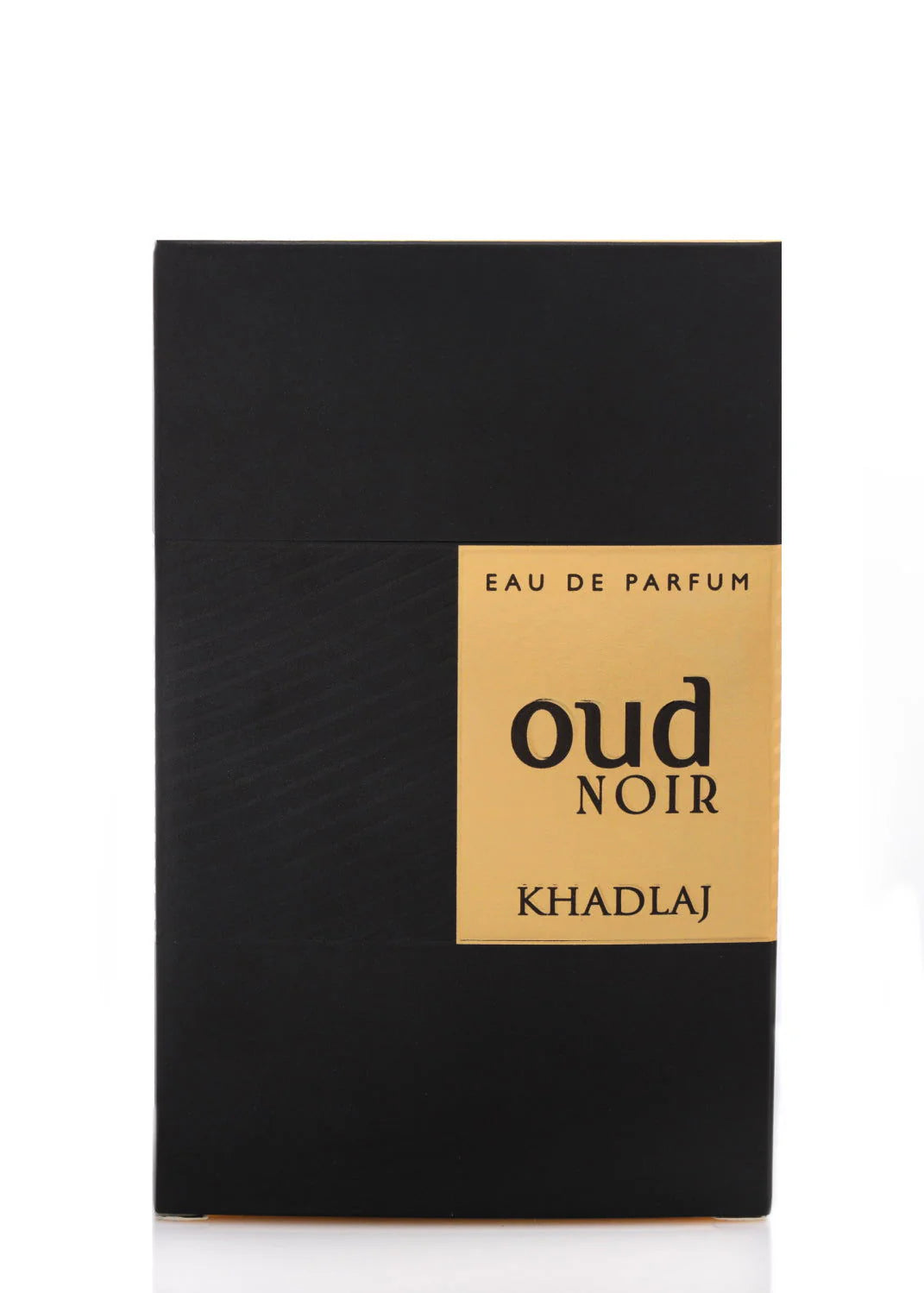 Мъжки парфюм Khadlaj Oud Noir EDP с 100 мл спрей, ориенталски аромат с дървесни и ориенталски нотки, луксозен парфюм.
