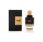 Парфюмна вода Khadlaj Oud Noir EDP за мъже, 100 мл спрей с изискван аромат на Oud и дървесни нотки.