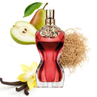 Еднопосочна парфюмна вода Jean Paul Gaultier Classique La Belle EDP за жени, изящна бутилка и елегантен дизайн.