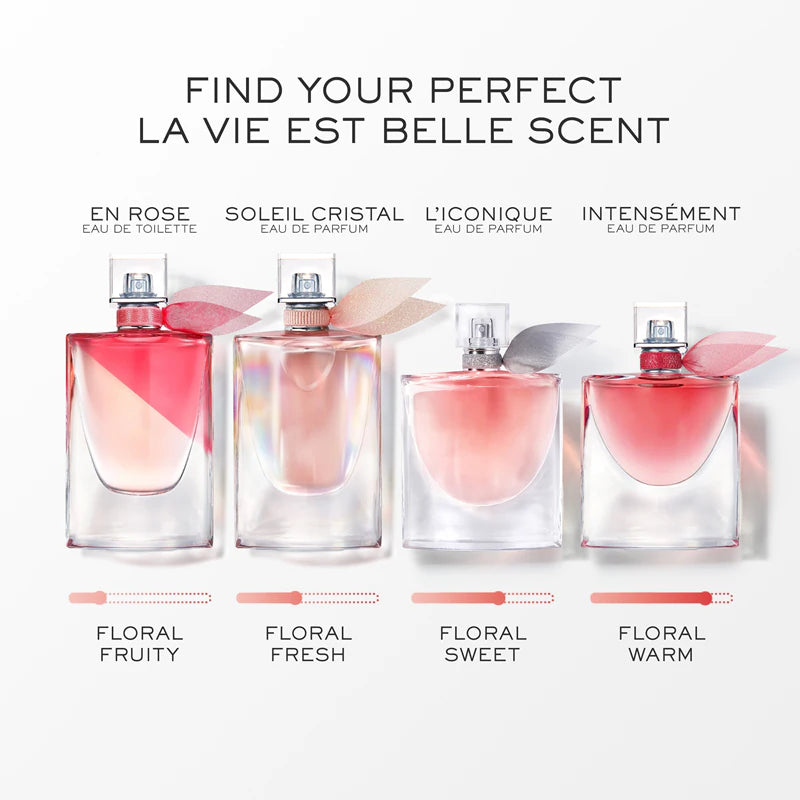 Lancome La Vie Est Belle EDP парфюмна вода за жени, бутилка с изискан дизайн и елегантен аромат, изображение.