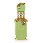 Lattafa Eclaire Pistache EDP парфюмна вода за жени, 100 мл, бутилка с елегантен дизайн и аромат на пистация.