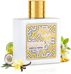 Латфа Qaed Al Fursan Unlimited EDP парфюмна вода за жени със свеж, цветен аромат, показана във флакон на изображението.