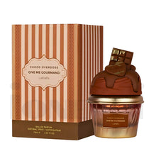 Латтафа Give Me Gourmand Choco Overdose ЕДП парфюмна вода унисекс 75мл, бутилка с шоколаден аромат.