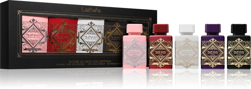 Lattafa Bade'e Al Oud Collection 5 x 5 ML Комплект - КОМПЛЕКТ - Lattafa - HOF.BG