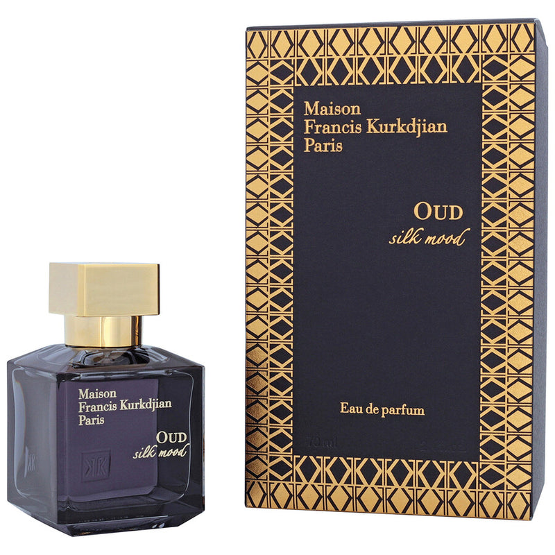 Парфюмна вода Oud Satin Mood EDP от Maison Francis Kurkdjian, унисекс разпръскване с изтънчен аромат.