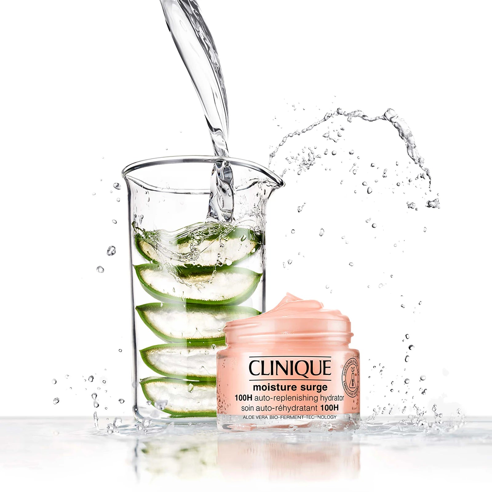 Крем за лице Clinique Moisture Surge 100H Auto-Replenishing Hydrator хидратиращ крем за дълбока хидратация
