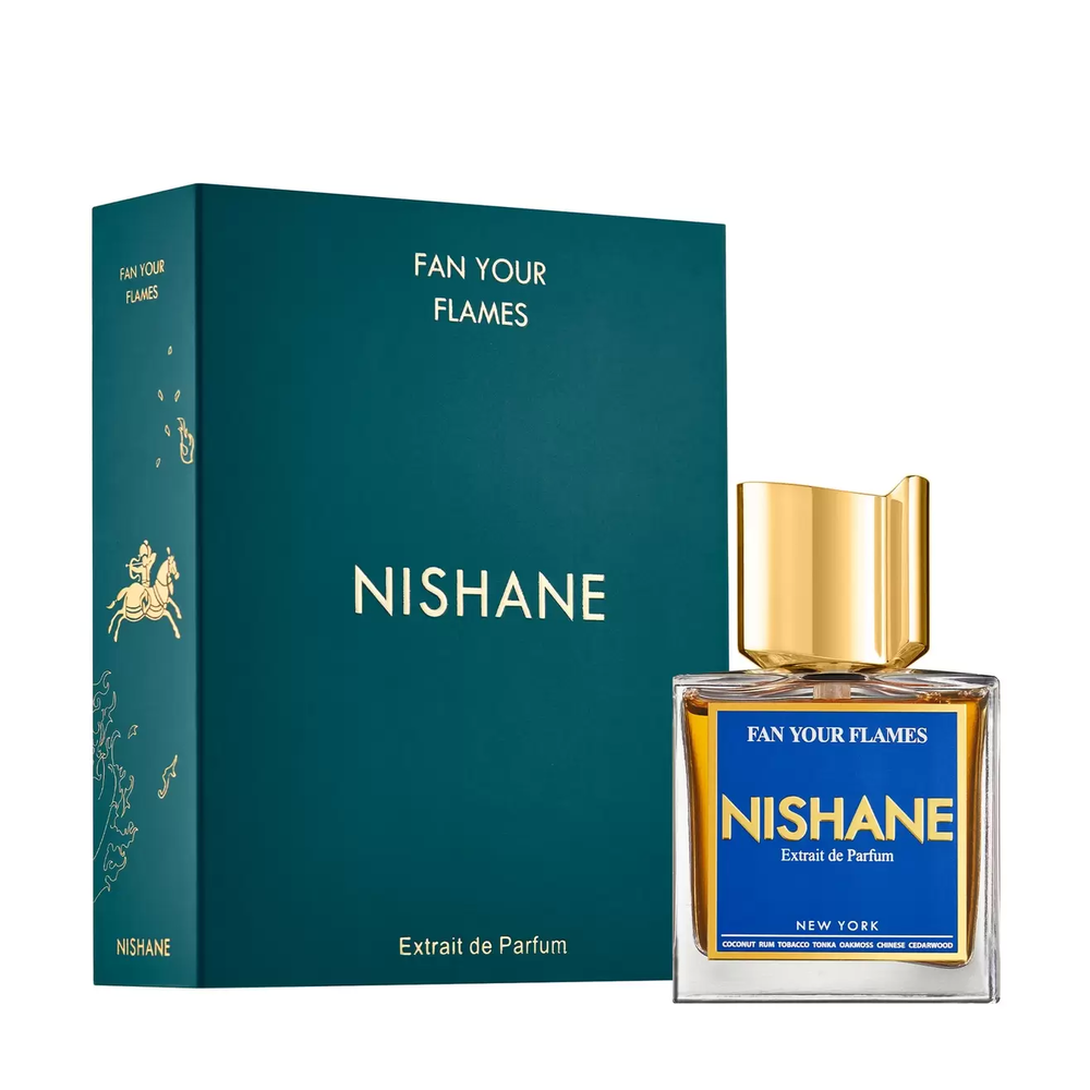 Унисекс парфюм Nishane Fan Your Flames с флакон 100 мл, изразителен аромат и елегантен дизайн.