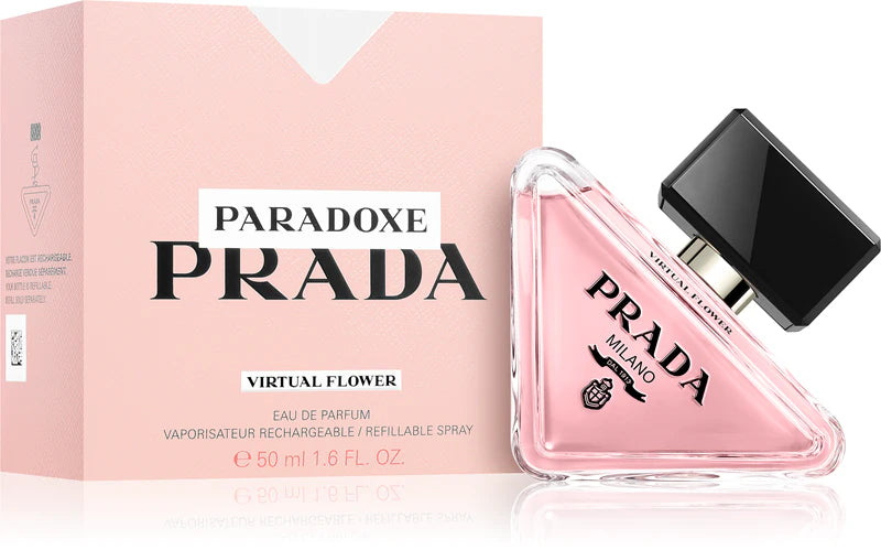 Продукт: Prada Paradoxe Virtual Flower EDP, парфюмна вода за жени, с флорални нотки и елегантен дизайн, изображение.