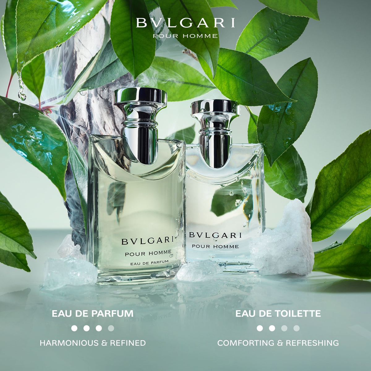 Bvlgari Pour Homme – парфюмна вода, мъжки аромат с чай и бял мускус