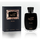 Мъжки парфюм Rasasi Hawas Black EDP в спрей от 100 мл, черен флакон с елегантен дизайн и ароматна композиция