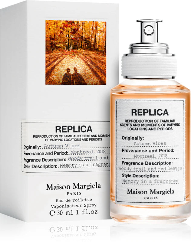 Унисекс парфюм Maison Margiela Replica Autumn Vibes EDT с есенни нотки и елегантен дизайн на опаковката