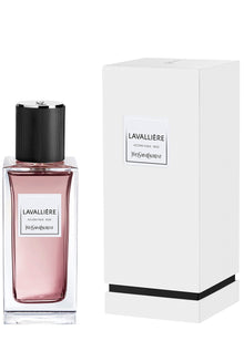 Женска парфюмна вода Yves Saint Laurent Lavalliere EDP с елегантна бутилка и ароматни нотки, излъчваща стил и изисканост