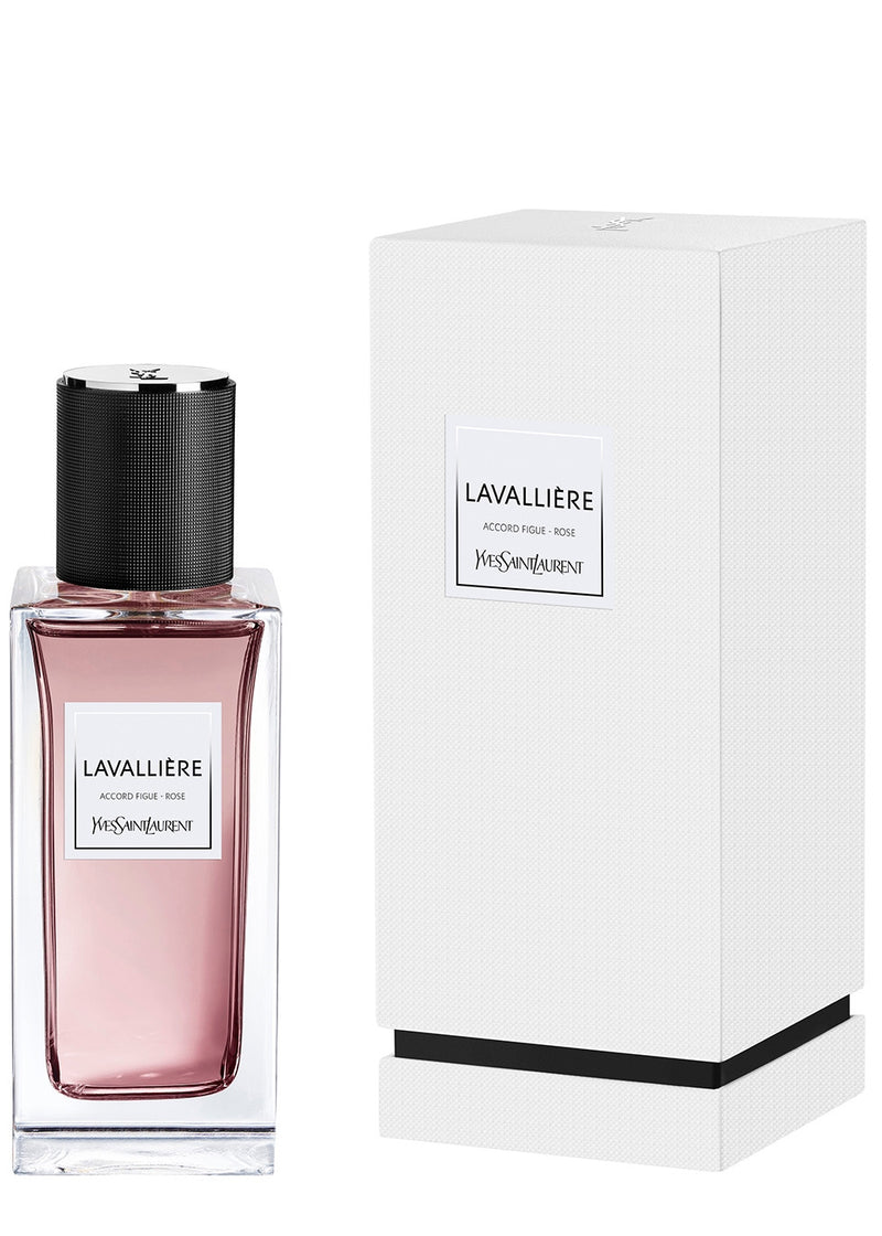 Женска парфюмна вода Yves Saint Laurent Lavalliere EDP с елегантна бутилка и ароматни нотки, излъчваща стил и изисканост
