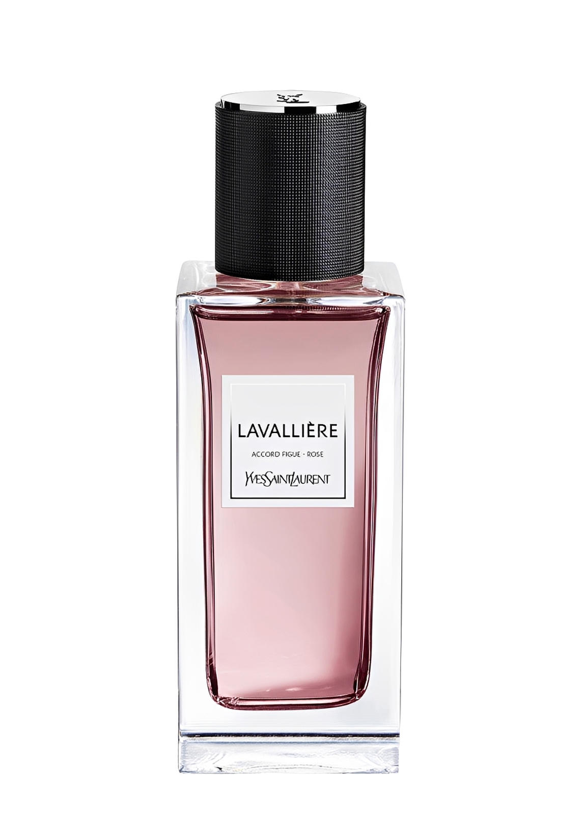 Yves Saint Laurent Lavalliere EDP парфюмна вода за жени, елегантна бутилка с розов нюанс и изящен дизайн.
