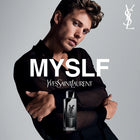 Мъжки парфюм Myslf EDP на Saint Laurent, бутилка с елегантен дизайн и ароматна парфюмна вода за мъже.