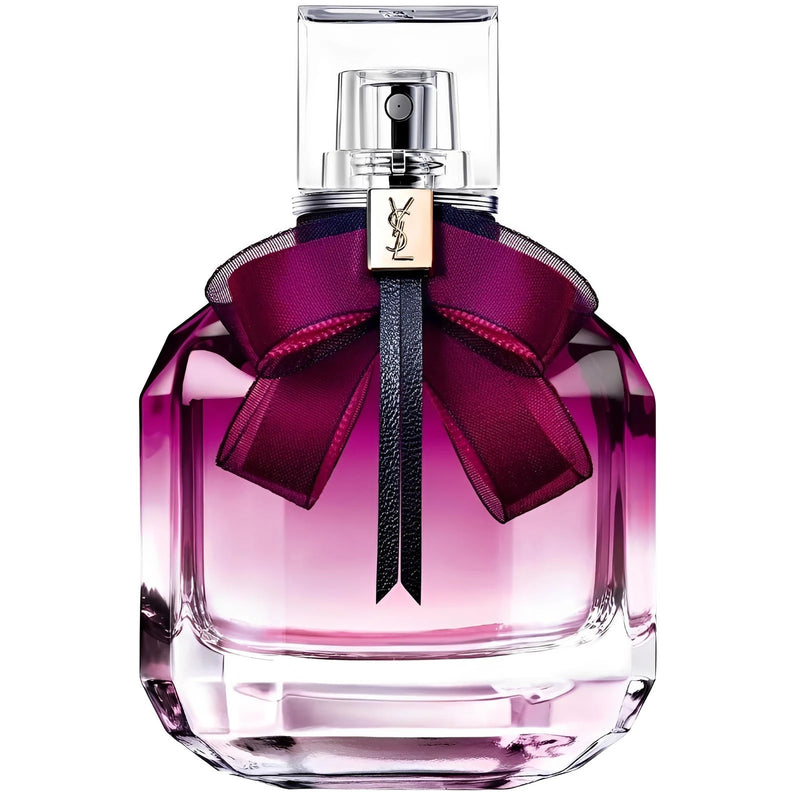 Еднопоразмерен парфюмна вода Yves Saint Laurent Mon Paris Intensement EDP за жени, флакон с изящен дизайн