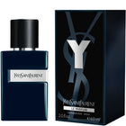 Едноименен парфюм Yves Saint Laurent Y Le Parfum EDP за мъже, бутилка с елегантен дизайн и ароматна парфюмна вода.