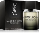 Тоалетна вода за мъже Saint Laurent La Nuit De L'Homme EDT с елегантен флакон и аромат.