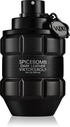 Виктор и Ролф Spicebomb Dark Leather EDP парфюмна вода за мъже с тъмни кожени нотки и дървесен аромат.