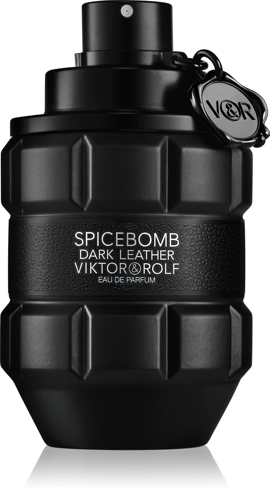 Виктор и Ролф Spicebomb Dark Leather EDP парфюмна вода за мъже с тъмни кожени нотки и дървесен аромат.